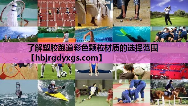 了解塑胶跑道彩色颗粒材质的选择范围